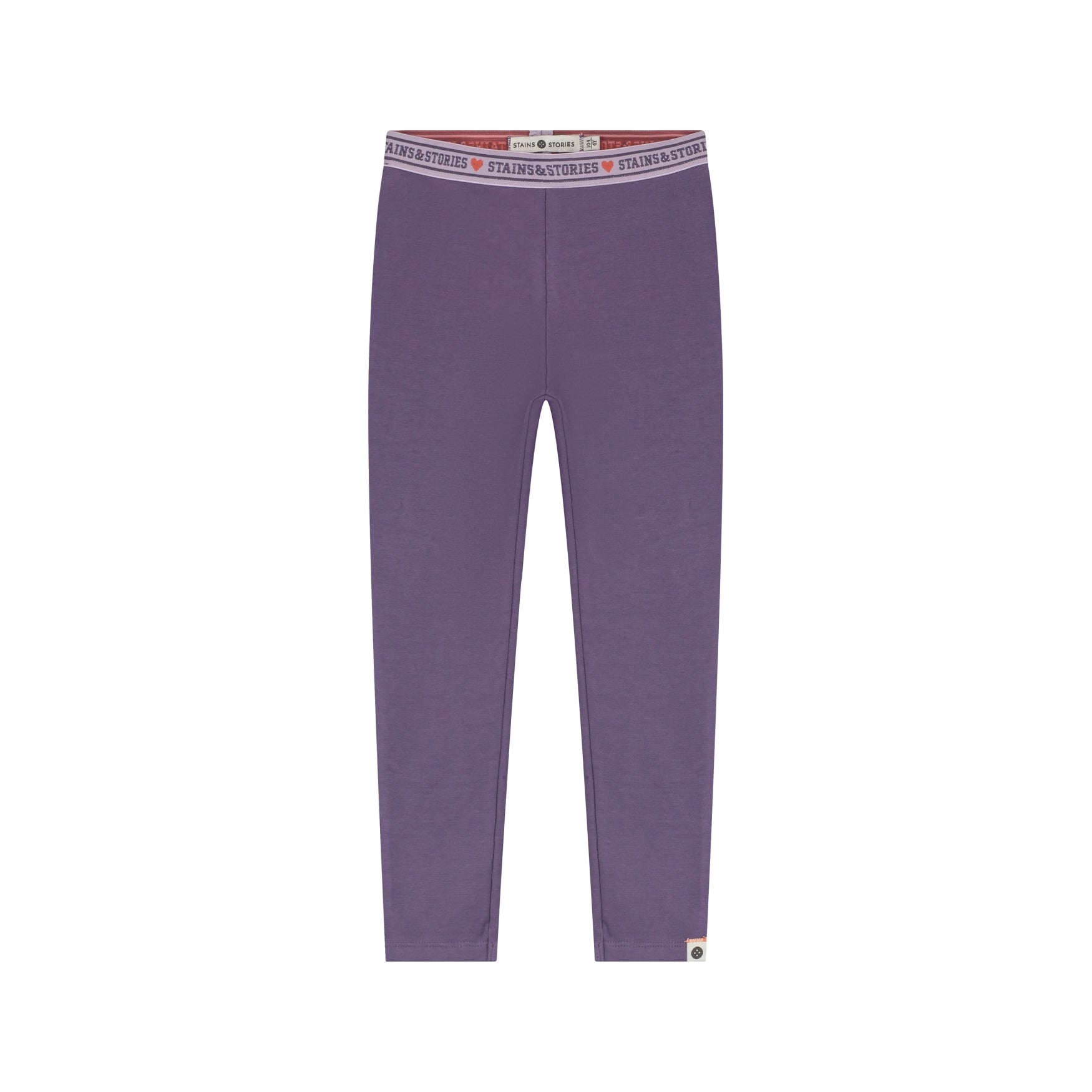Gefütterte Leggings in Lilac, Vorderansicht