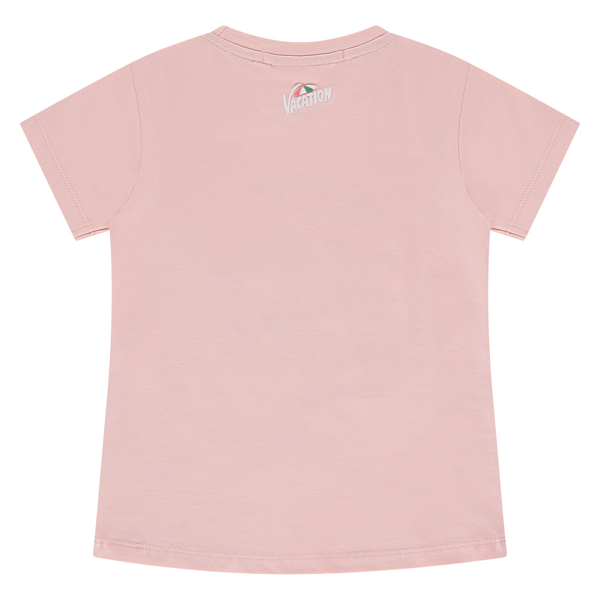 Kurzarm Mädchen T-Shirt in blushfarbenem Rosa. Hochwertige Bio-Baumwolle, hautfreundlich & bequem für jeden Tag in Winterthur, Zürich, Schweiz.