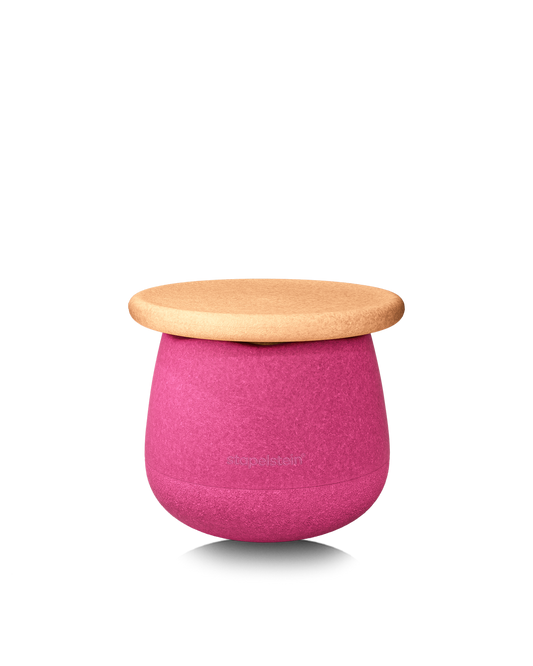 Stapelstein Base small flowers mit Balanceboard Balance Hocker Bewegungsspielzeug Kinder Winterthur Schweiz