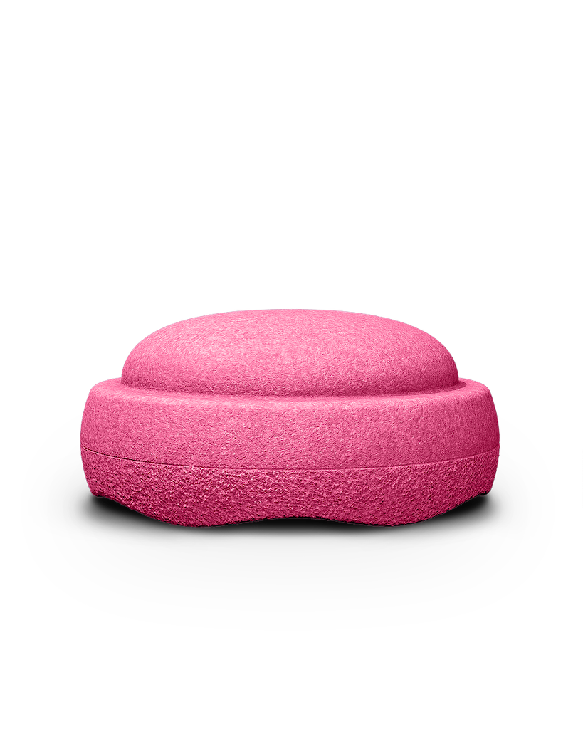 Stapelstein in kräftigem Pink – nachhaltiges Bewegungsspielzeug ab 1 Jahr. Jetzt im Bärechind in Winterthur entdecken.