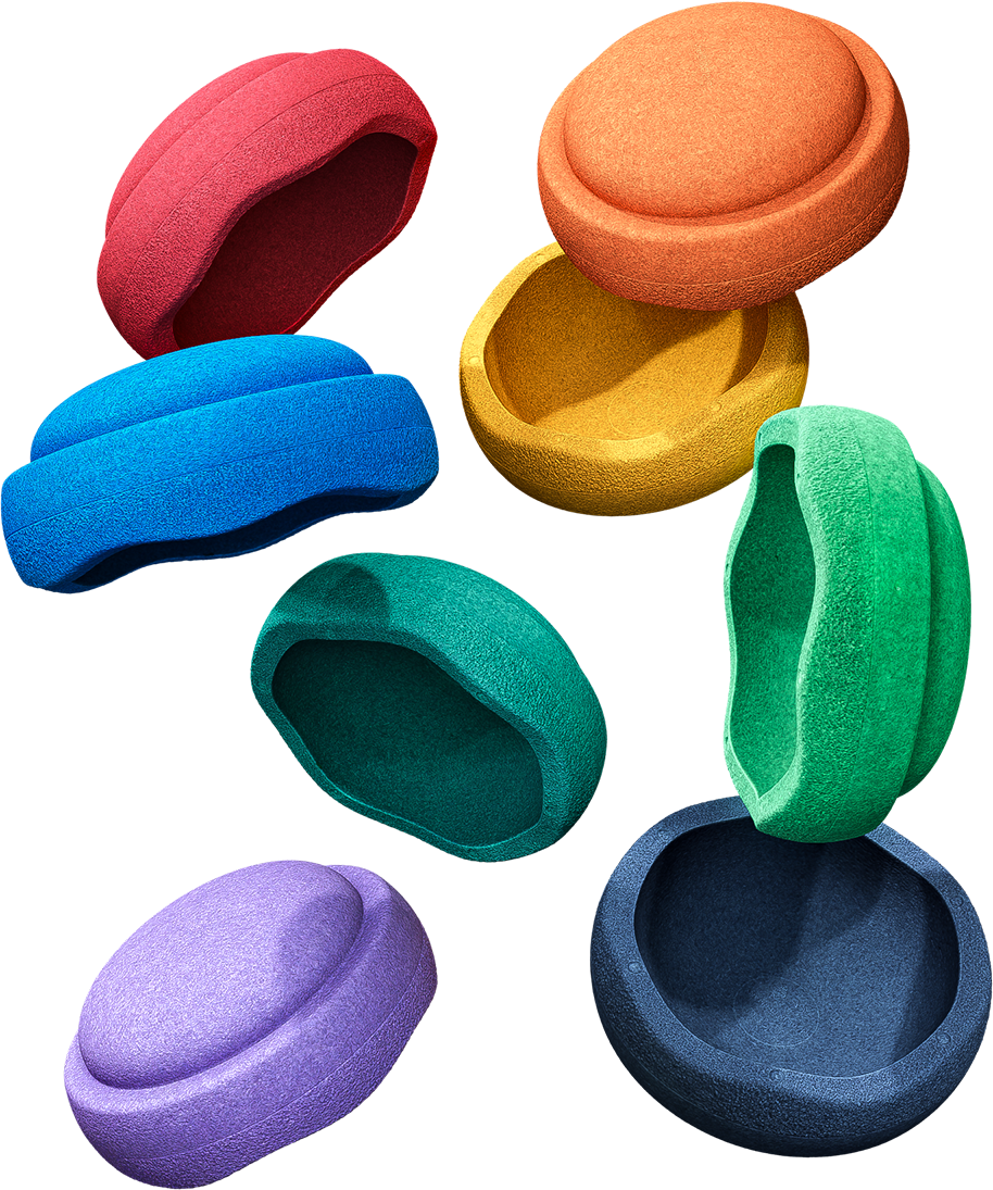Stapelstein Rainbow Classic (8er Set)
