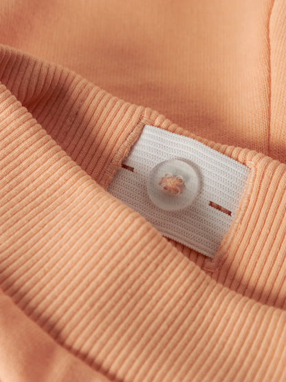 Detail elastischer Bund Kinder Sweatshorts apricot, Bärechind Winterthur Zürich Schweiz kaufen