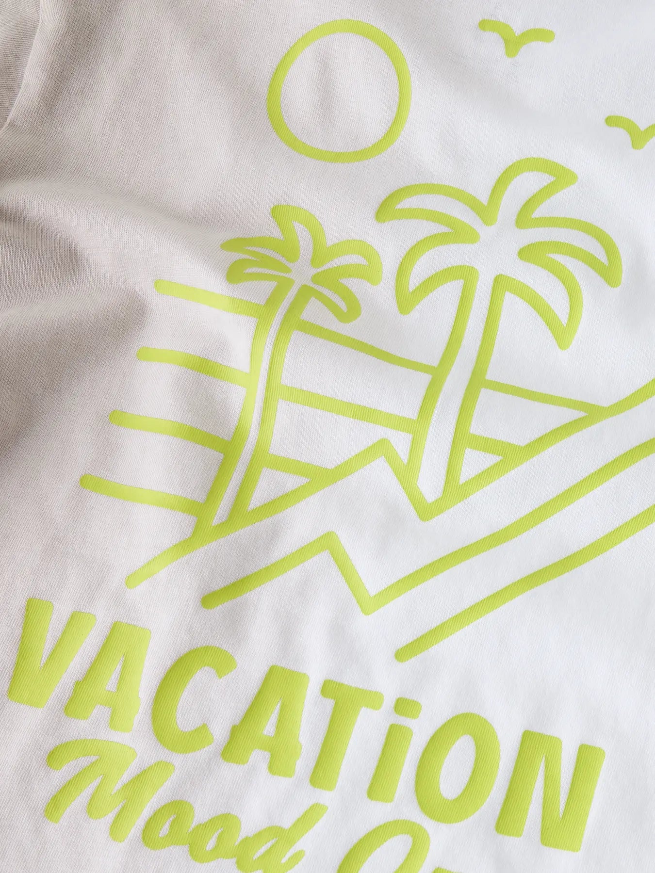 Detailansicht Palmen Print auf Kinder T-Shirt, Bärechind Winterthur Zürich Schweiz kaufen