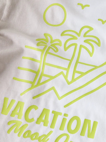 Detailansicht Palmen Print auf Kinder T-Shirt, Bärechind Winterthur Zürich Schweiz kaufen