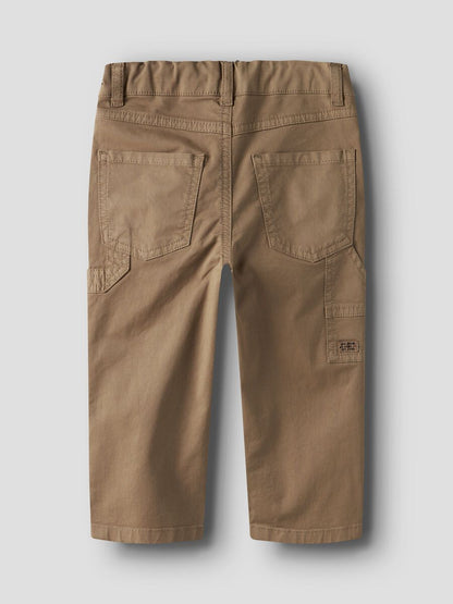 Rückansicht Kinder Twillhose mit Taschen in Kelp, Name It bei Bärechind Winterthur Zürich Schweiz