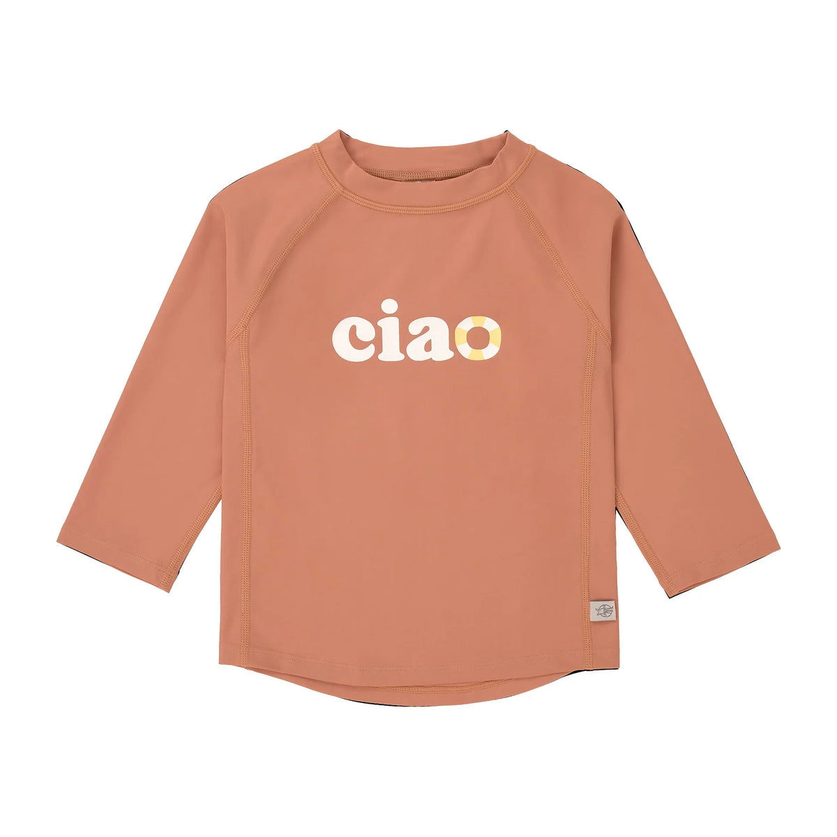 Kinder UV Shirt langarm in clay mit Print von Lässig bei Bärechind Winterthur Zürich Schweiz