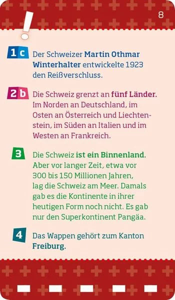 WAS IST WAS Quiz Schweiz