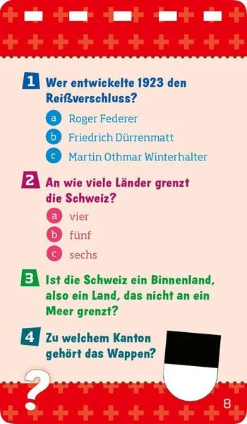 WAS IST WAS Quiz Schweiz
