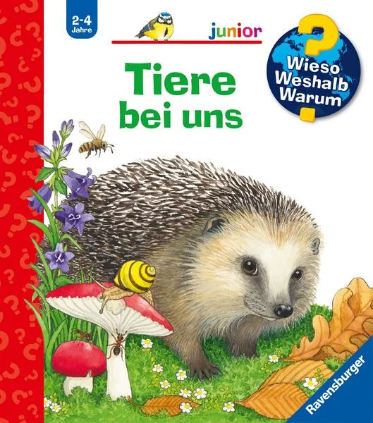 Buchcover Wieso? Weshalb? Warum? junior, Band 33 - Tiere bei uns von Patricia Mennen